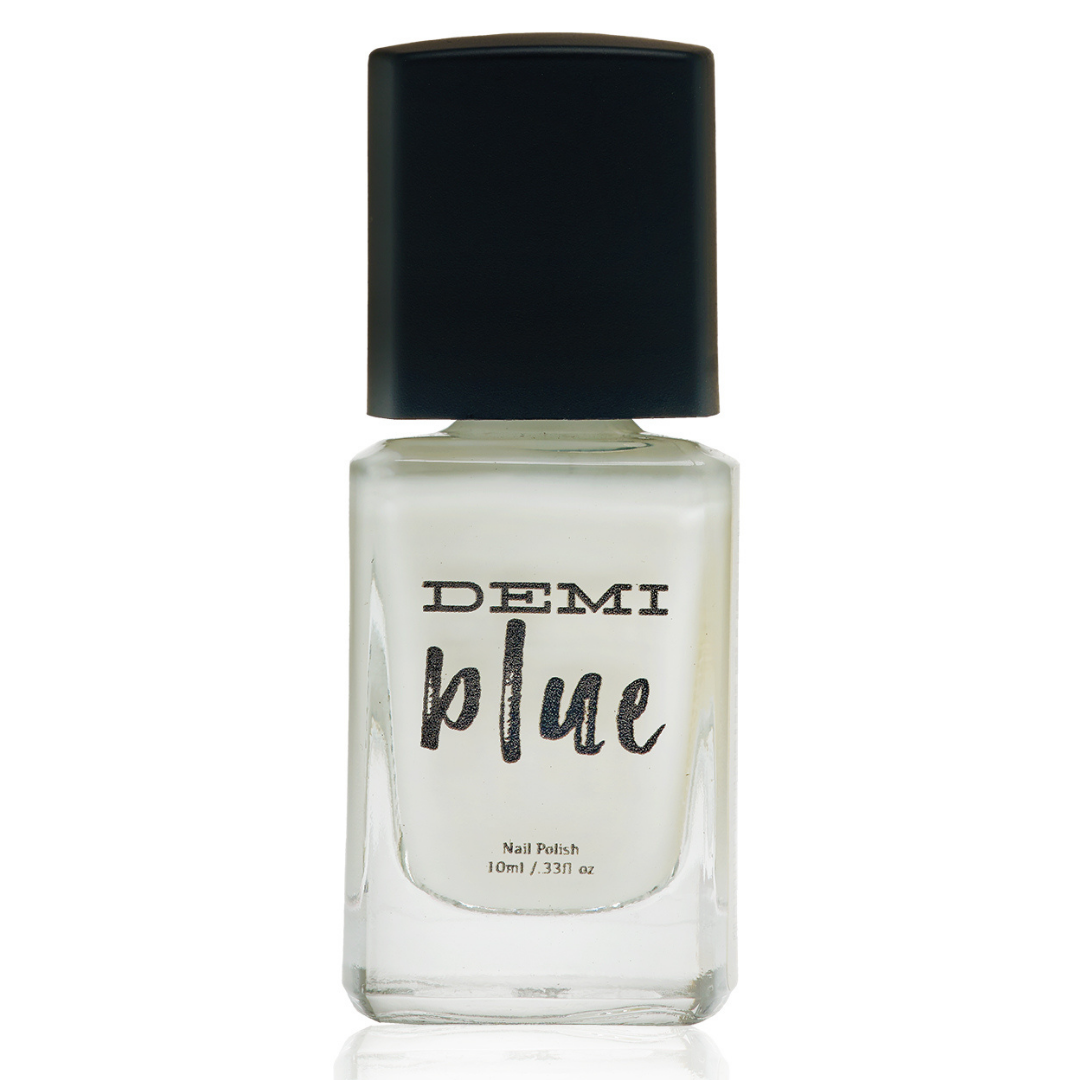 DEMIblue Clean and Vegan Nail Polish - Wholesale Nail Polish - Chalk It Up – White Vegan Nail Polish | DEMIblue™8