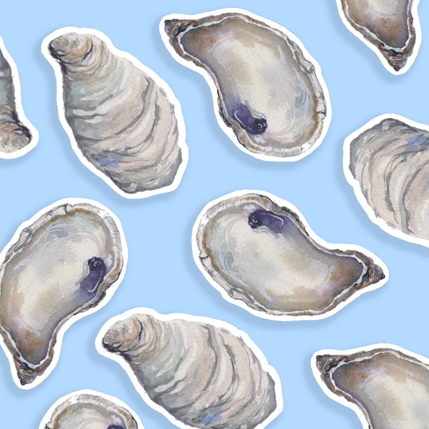 Cami Monet - Venta al por mayor Etiquetas de regalos - Punchies Oyster Shell Party (etiquetas de regalo, tarjetas de mesa)0