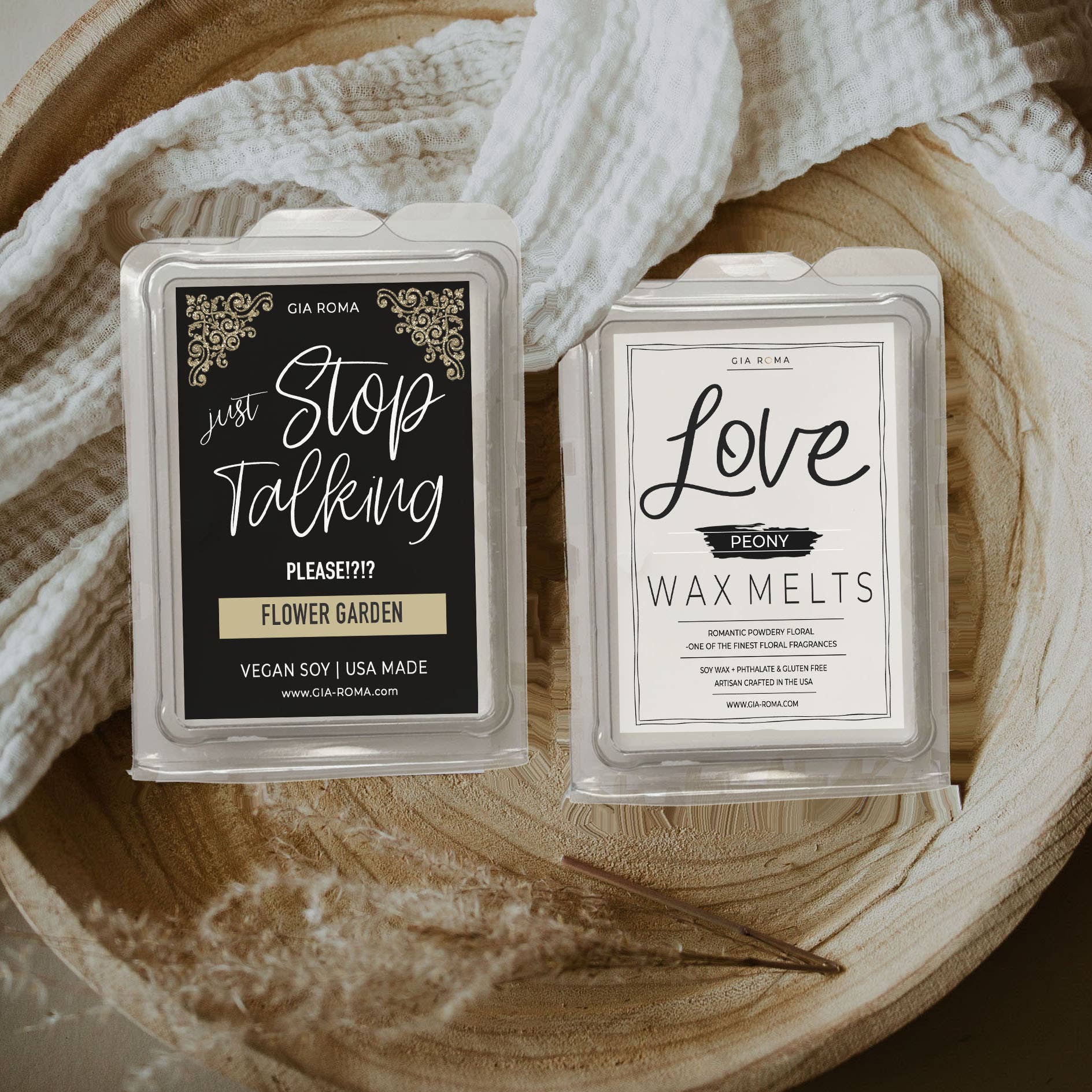 Gia Roma - Vente Fondants - Cadeaux pour la fête des mères, bon marché et amusants, uniques, à base de cire de soja, parfumés104