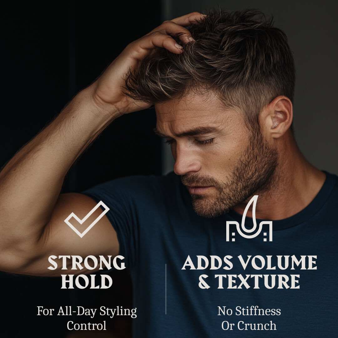 Striking Viking - Wholesale Hair Styling Gel/Mousse - Hair Styling Powder for Men - Strong Hold - Vanilla2