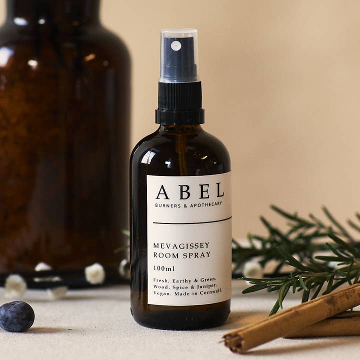 Mevagissey Room Spray 100ml - Juniper, Earth & Grass for wholesale by Abel Burners
