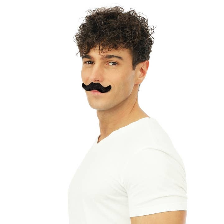 P'tit Clown - Wholesale Costume - Men's - Stylized Mustache - Black2