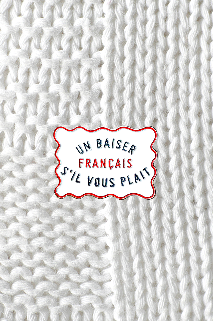 Un baiser français s'il vous plaît - Vente Épinglettes/boutons - Pin's France5