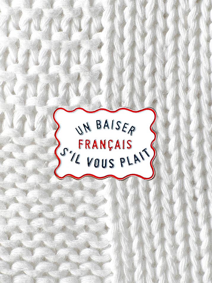 Pin Francia para venta al por mayor de Un baiser français s'il vous plaît