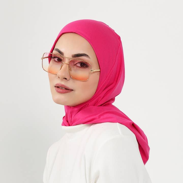 Full Coverage Instant Cotton Bonnet for Women, Ready-to-Wear Hijab Bonnet with Neck Coverage,B-89P for wholesale by Aisha's Design