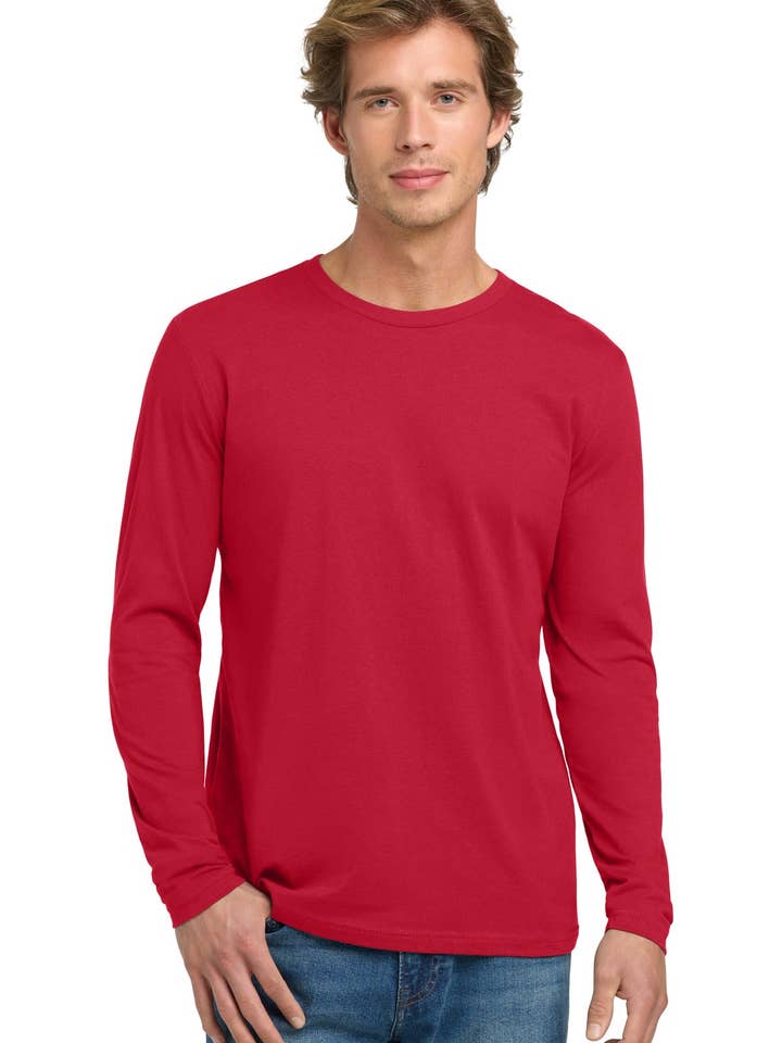 Ink Tees Custom Tshirts - Wholesale T-shirt – men's - Ink Tees Custom T-Shirt Personalized Print, Premium Quality, Fast Turnaround, Multiple Colors Next Level Apparel Cotton Long Sleeve Tee. NL360111