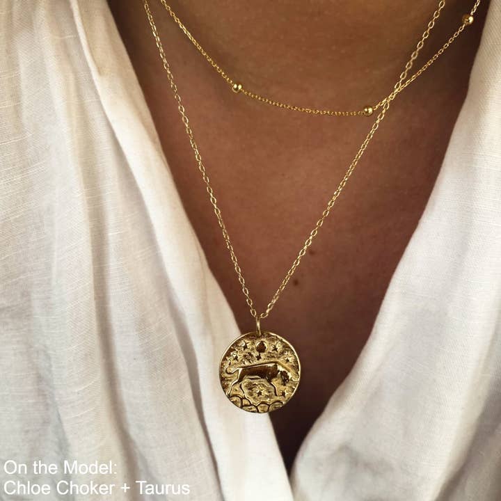 Love Local Jewelry - Wholesale Pendant/Charm Necklace - Taurus / Stier