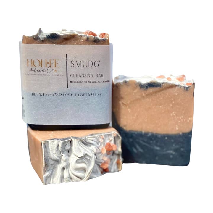 Smudg: Clay Detox Cleansing Bar for wholesale by Honee mecca Co.