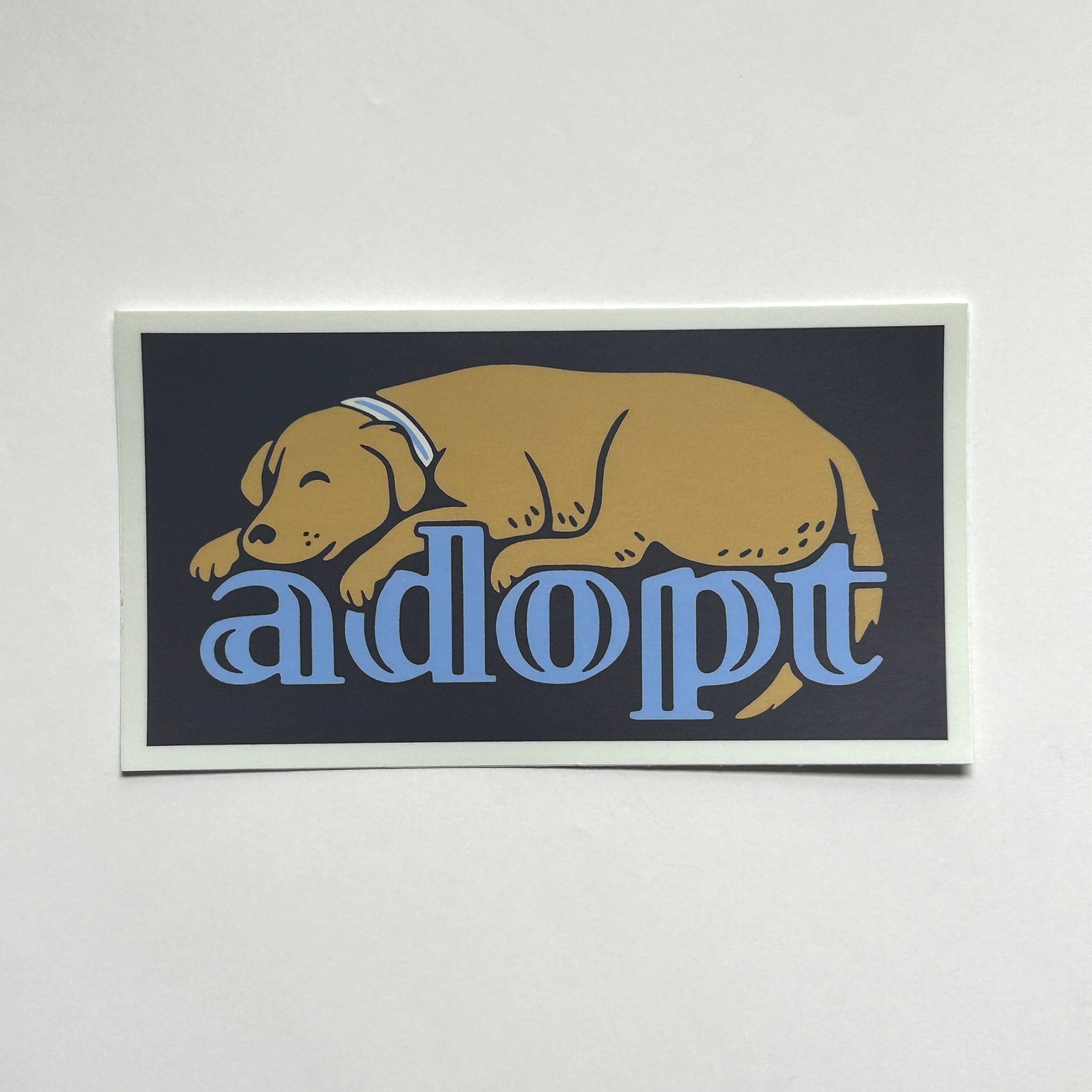 Fresh Fish - Vente Autocollant - Adoption d'animaux - avec chien - Autocollant en vinyle / Autocollant de pare-chocs2