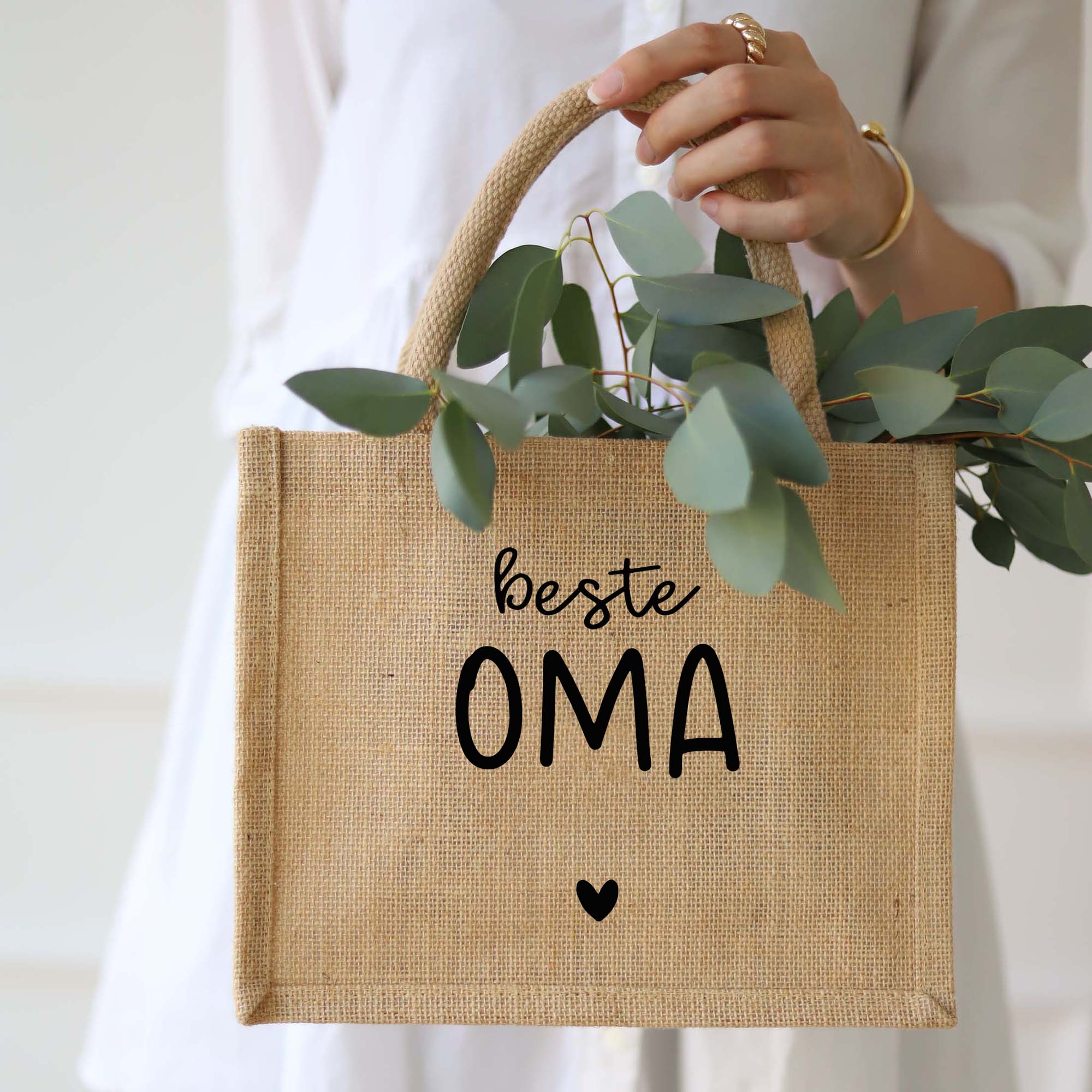 Buchstabenkult - Wholesale Gift Bag - Natural gift bag | Best Grandma1
