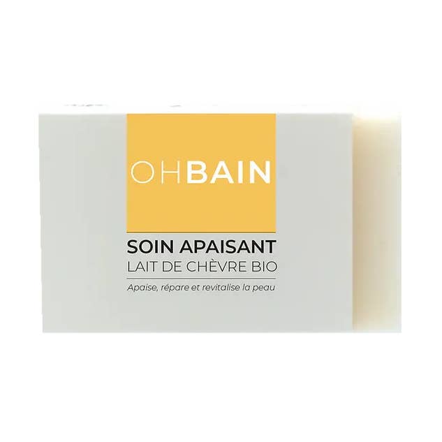 Beruhigende Pflege - Pflegeseife mit Bio-Ziegenmilch für den Großhandel von OHbain !