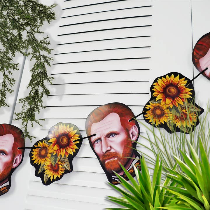 Girlande/Banner Niederländischer Post-Impressionist | Ikonischer Künstler. für den Großhandel von THE PAPER IDOLL