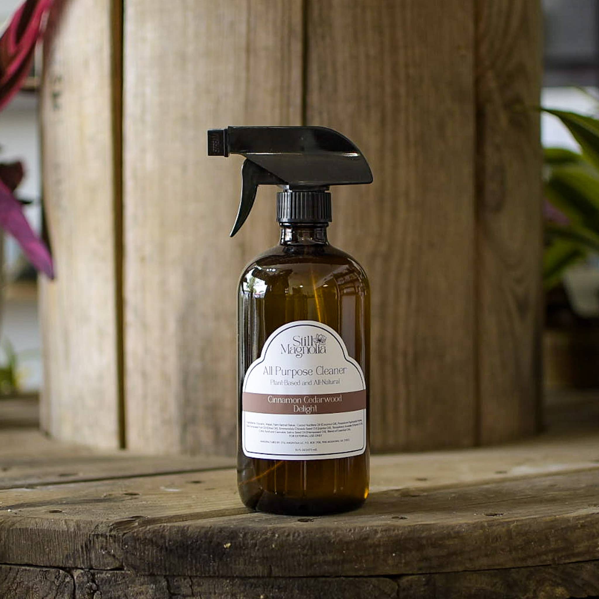 Still Magnolia - Wholesale All-Purpose Cleaning Spray - All Purpose Cleaner - Cinnamon Cedarwood Delight