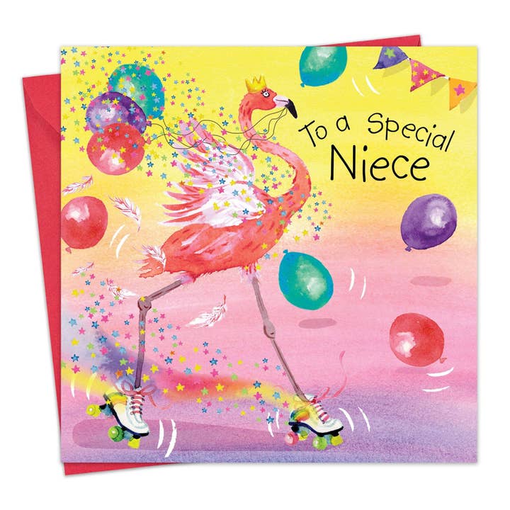 Niece Birthday Card for wholesale by Twizler Ltd