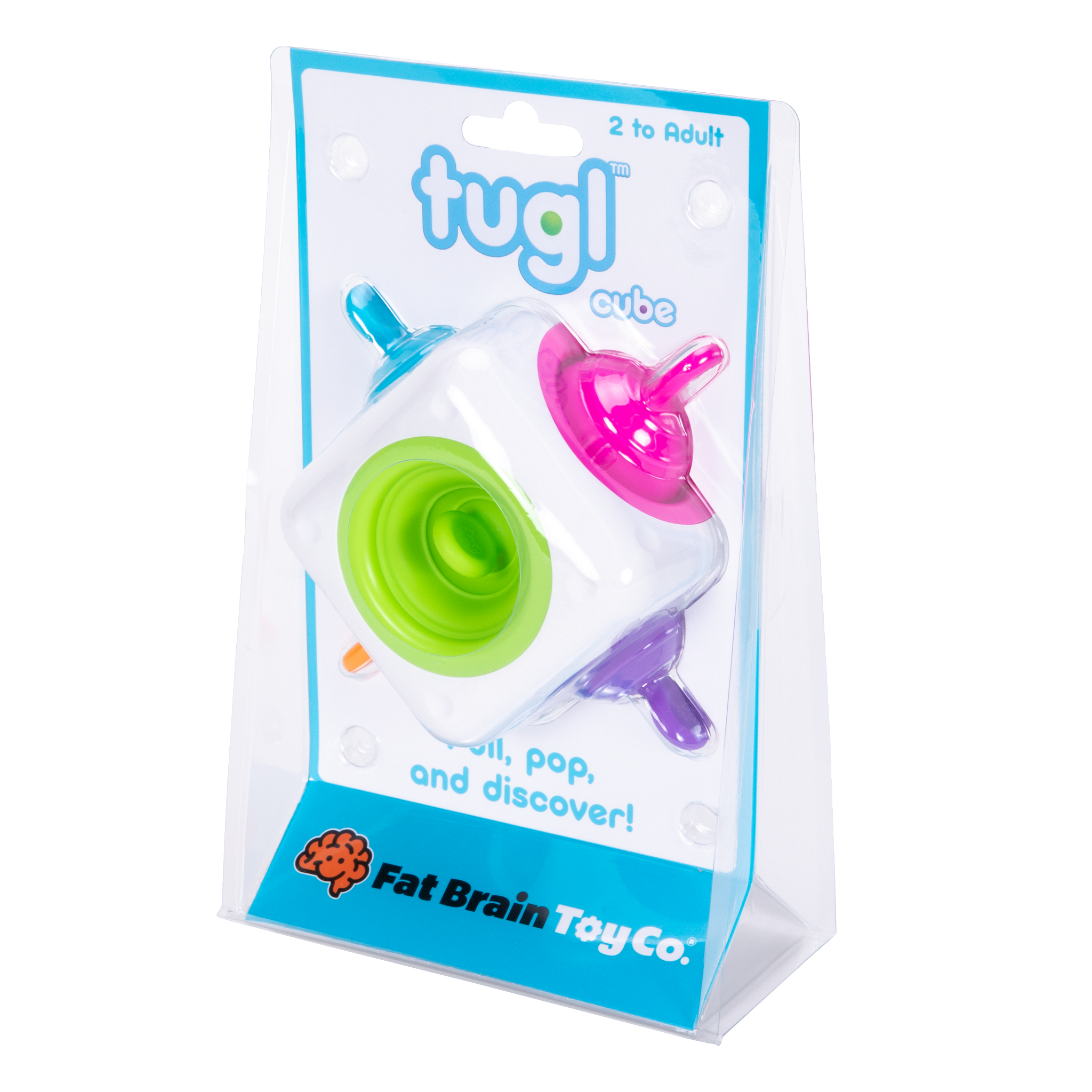 Fat Brain Toy Co. - Vente Fidget/jouet anti-stress – enfant - Tugl Cube7