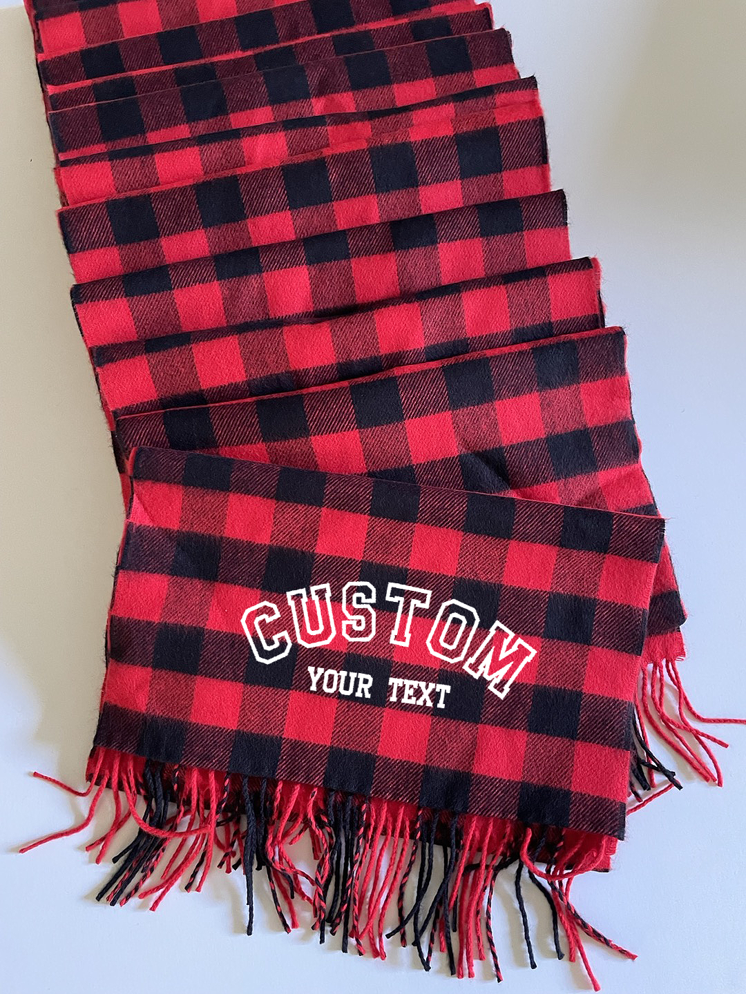 One Nine - Wholesale Scarf - Unisex - Custom Winter Scarf/Embroidered Scarfs 0