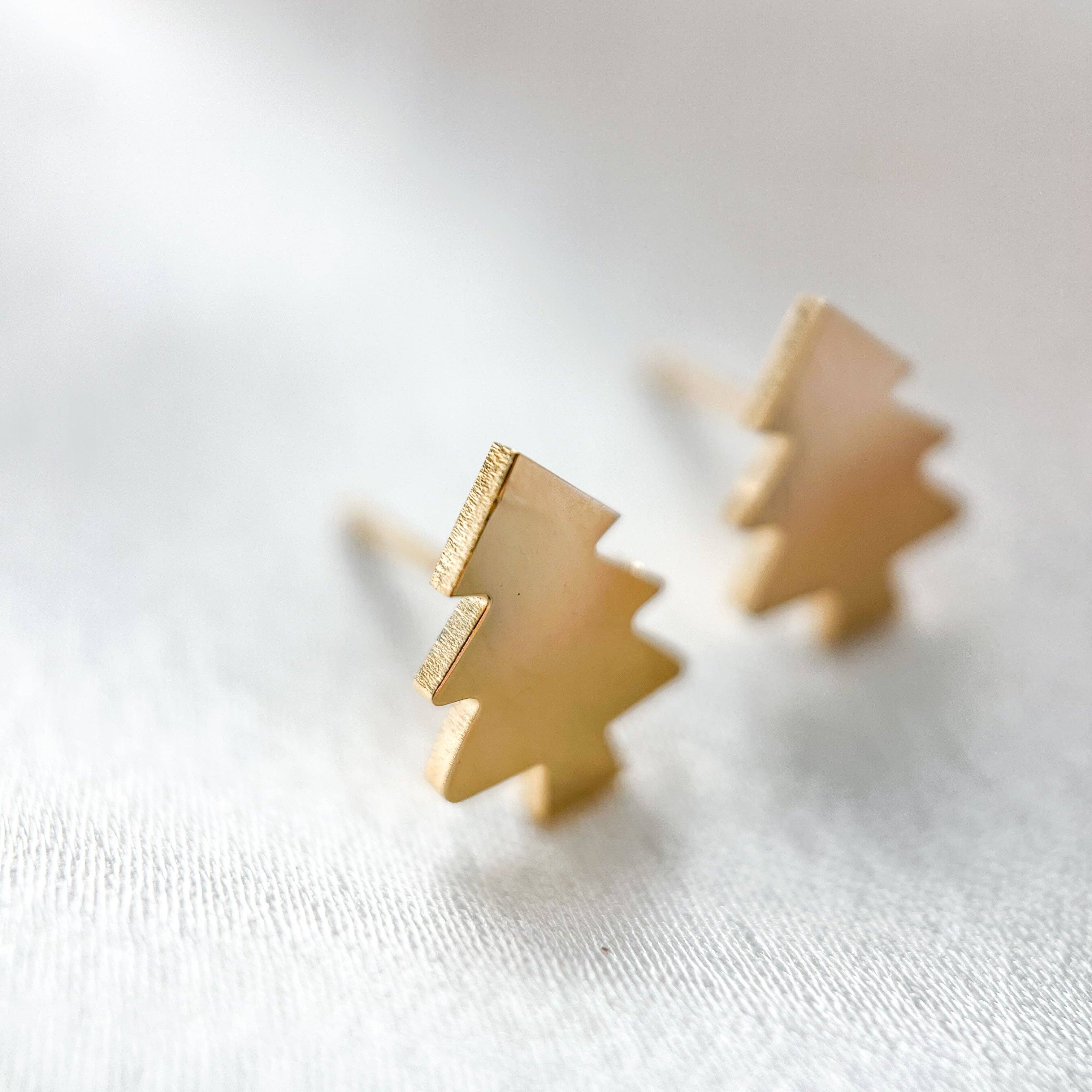 Natalie Clare Collections - Wholesale Stud/Post Earrings - Fraser Fir Tree Studs3