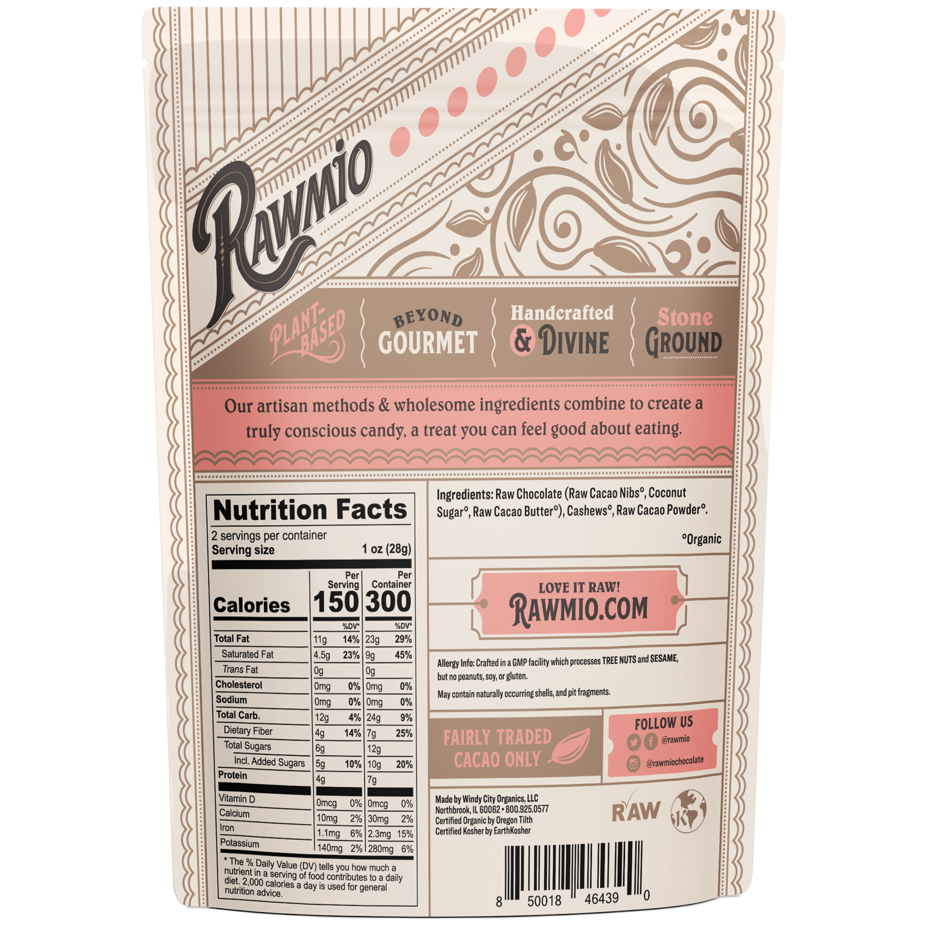 Windy City Organics - Wholesale Chocolate Covered Sweets - Chocolate Covered Cashews1