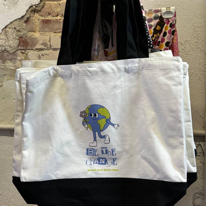 Bolsa grande Be The Change para venta al por mayor de Let Love Be My Motive Studio