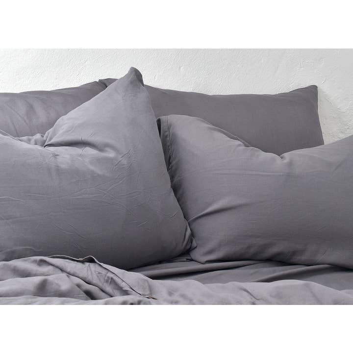 Ensemble de draps doux et luxueux en coton biologique 500 fils au pouce carré pour la vente par New Season Textile Inc