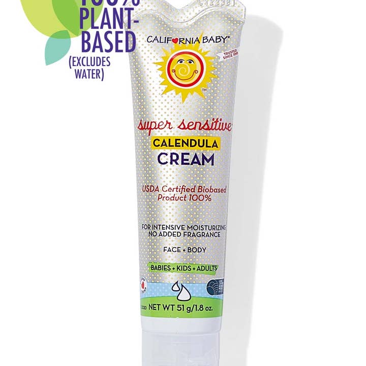 California Baby - Wholesale Body Cream/Lotion - Baby - (No Fragrance) Super Sensitiveâ„¢ Calendula Cream