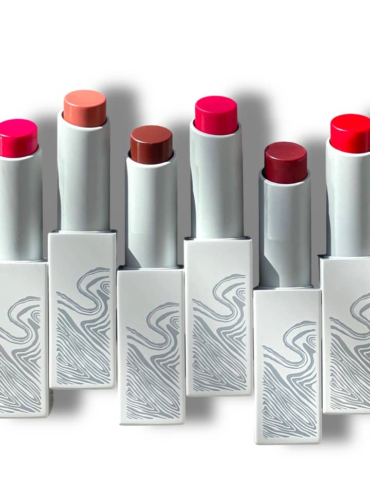 S+S.LipSheer -Tinted Lipstick Balms -6 shades for wholesale by Flyte.70