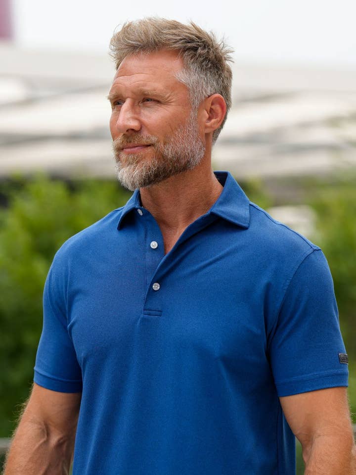 USA Palm - Wholesale Polo - Men's - Heathered Polo78