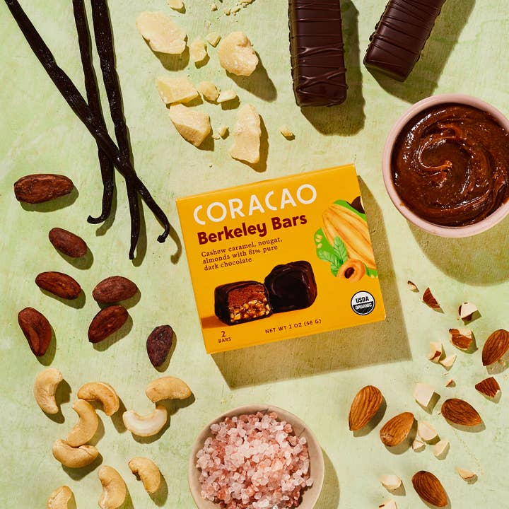Coracao Chocolate & CACOCO - Wholesale Chocolate Bar - Berkeley Bar 2-Pack1