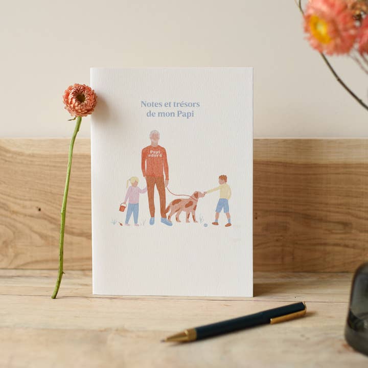 Baubels - Wholesale Notebook - Papi notebook - made in France2