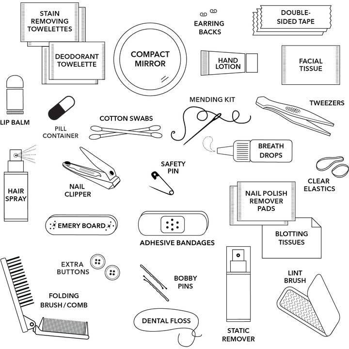 Pinch Provisions - Wholesale Pouch – Women’s - Puffer Shemergency Kit | Fuchsia3