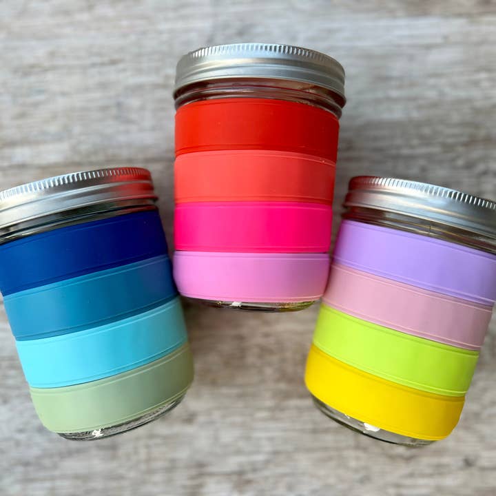 KW Custom Creations - Wholesale Drink Huggers & Koozies - Straight Edge Silicone Cup Band