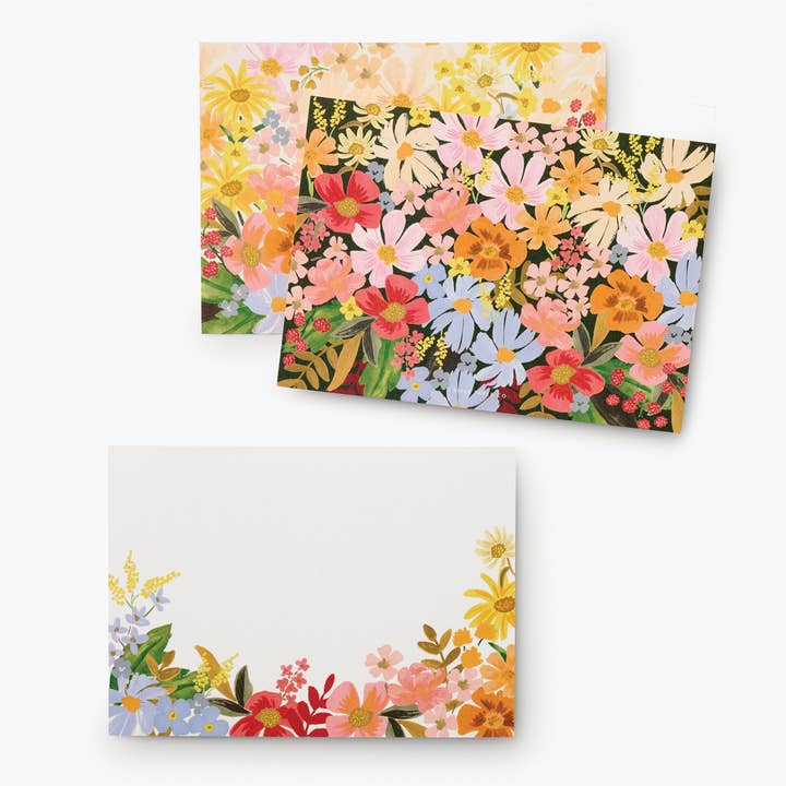 Rifle Paper Co. - Wholesale Stationery/Notecard Set - Marguerite Stationery Set