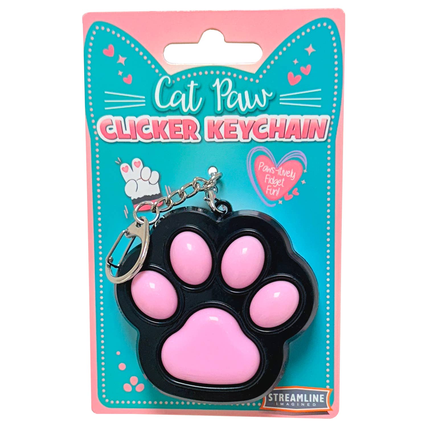 Streamline - Wholesale Keychain - Unisex - Paw Print Clickers Keychain2