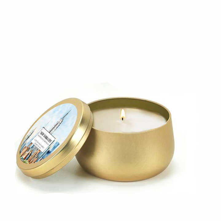 Selah Vie - Wholesale Travel Candles - New York City Candle Tin1