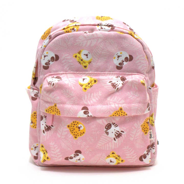 Children's Fashion Backpack - Jungle Carnival Pink for wholesale by Yuko-B UK