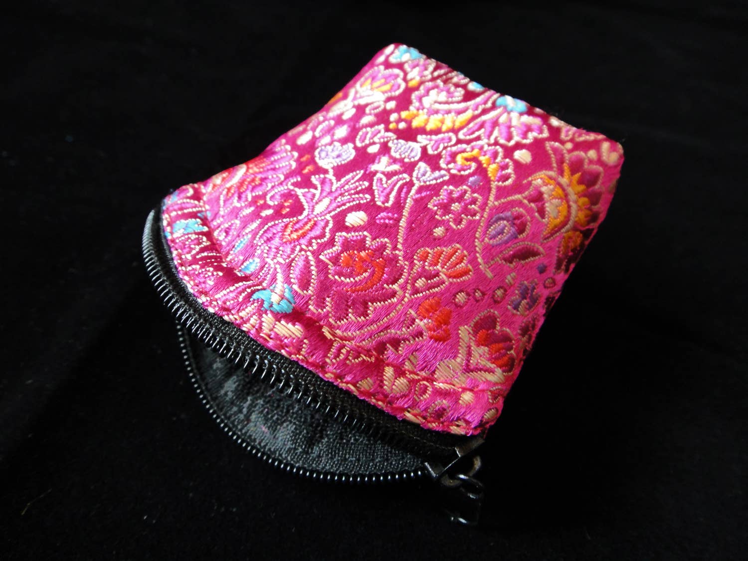 Tika - Wholesale Pouch - Women's - Brocade Zipper Pouch - Small2