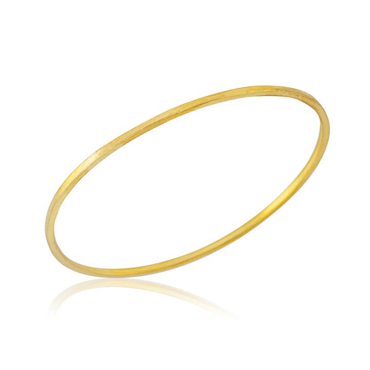 Thin Flat Bangle for wholesale by SF BRAND INC