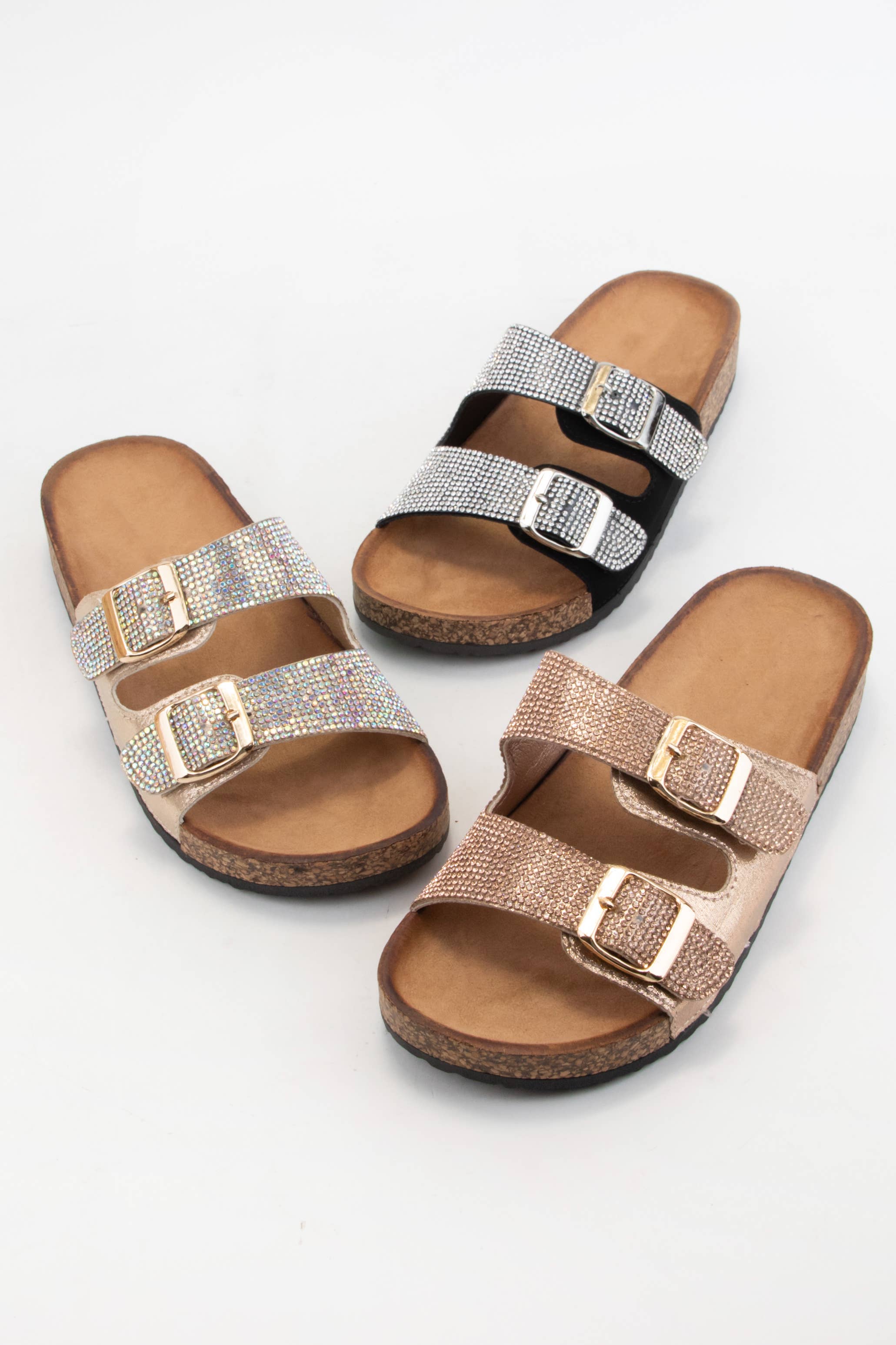 CCOCCI - Wholesale Sandals - Women's - JEWELED BIRKENSTOCK SLIDE6