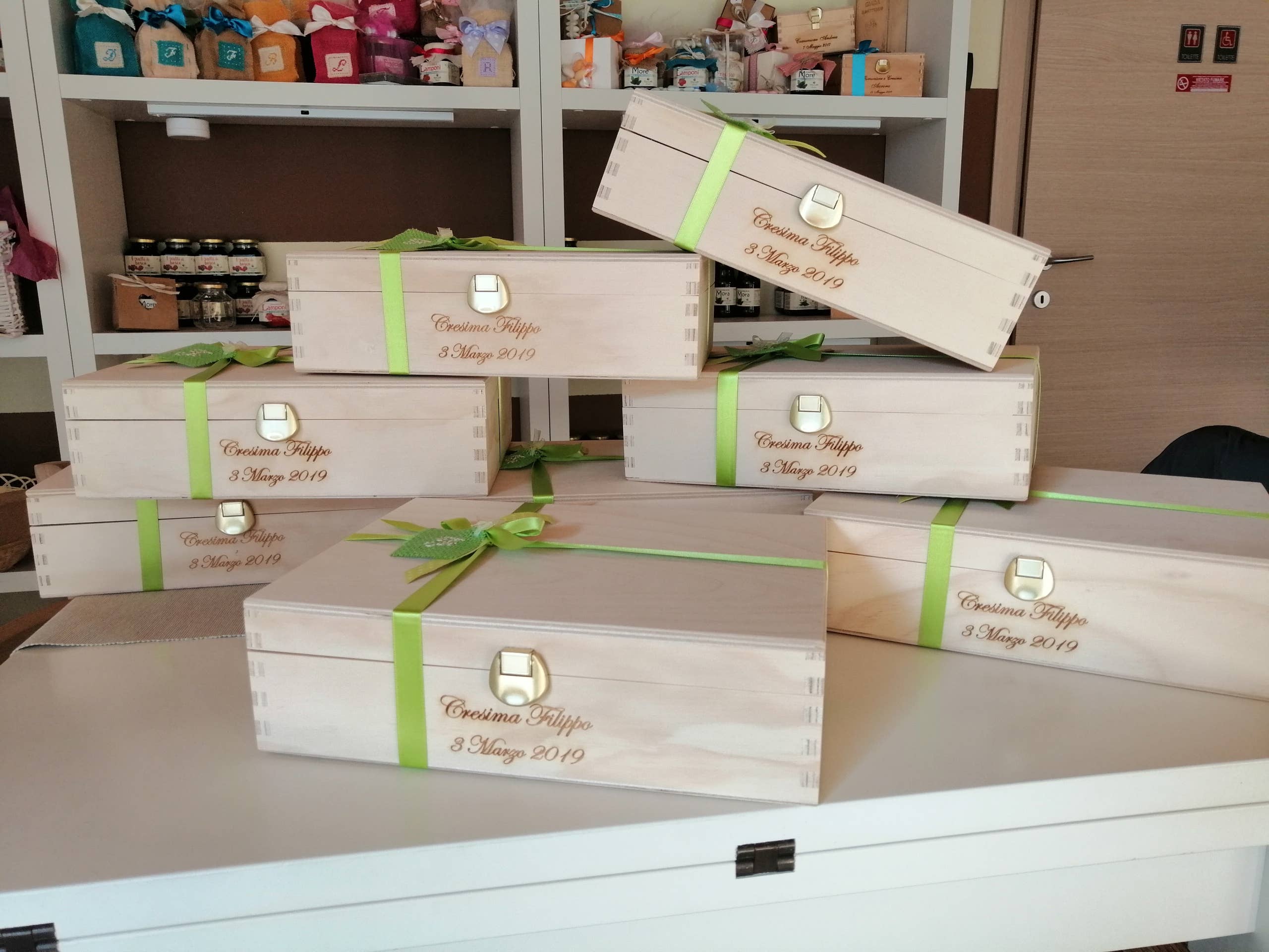 Petit truc - Wholesale Gift Box - Wooden slip-on box/case with sliding lid (Cop)2