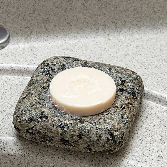 Sea Stones - Wholesale Bath Soap Dish - Cove Granite Soap Dish1