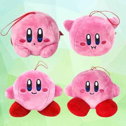 Wholesale Kirby 11cm Plush Bag Charm, Key Chain – Assorted