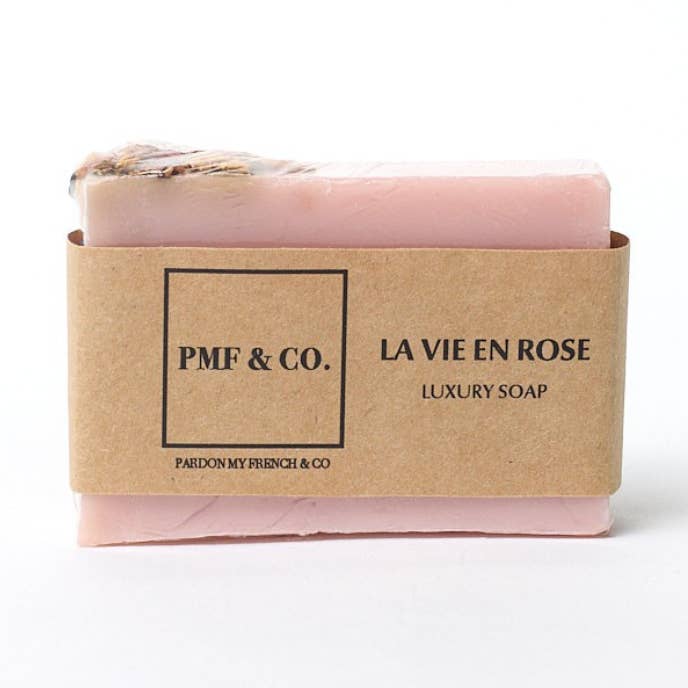LA VIE EN ROSE | LUXURY SOAP for wholesale by Pardon My French & Co