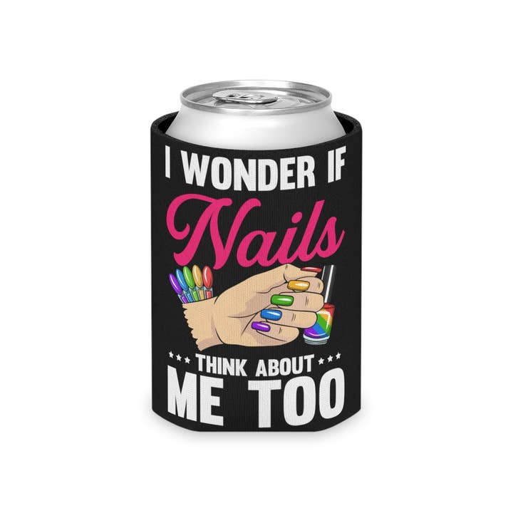 Teegarb LLC - Wholesale Drink Huggers & Koozies - Beer Can Cooler Sleeve Hilarious Cosmetician Cosmetics Foot Scrubbing Leisure Lover Humorous Cosmetologist Beautician Groomer Devotee11