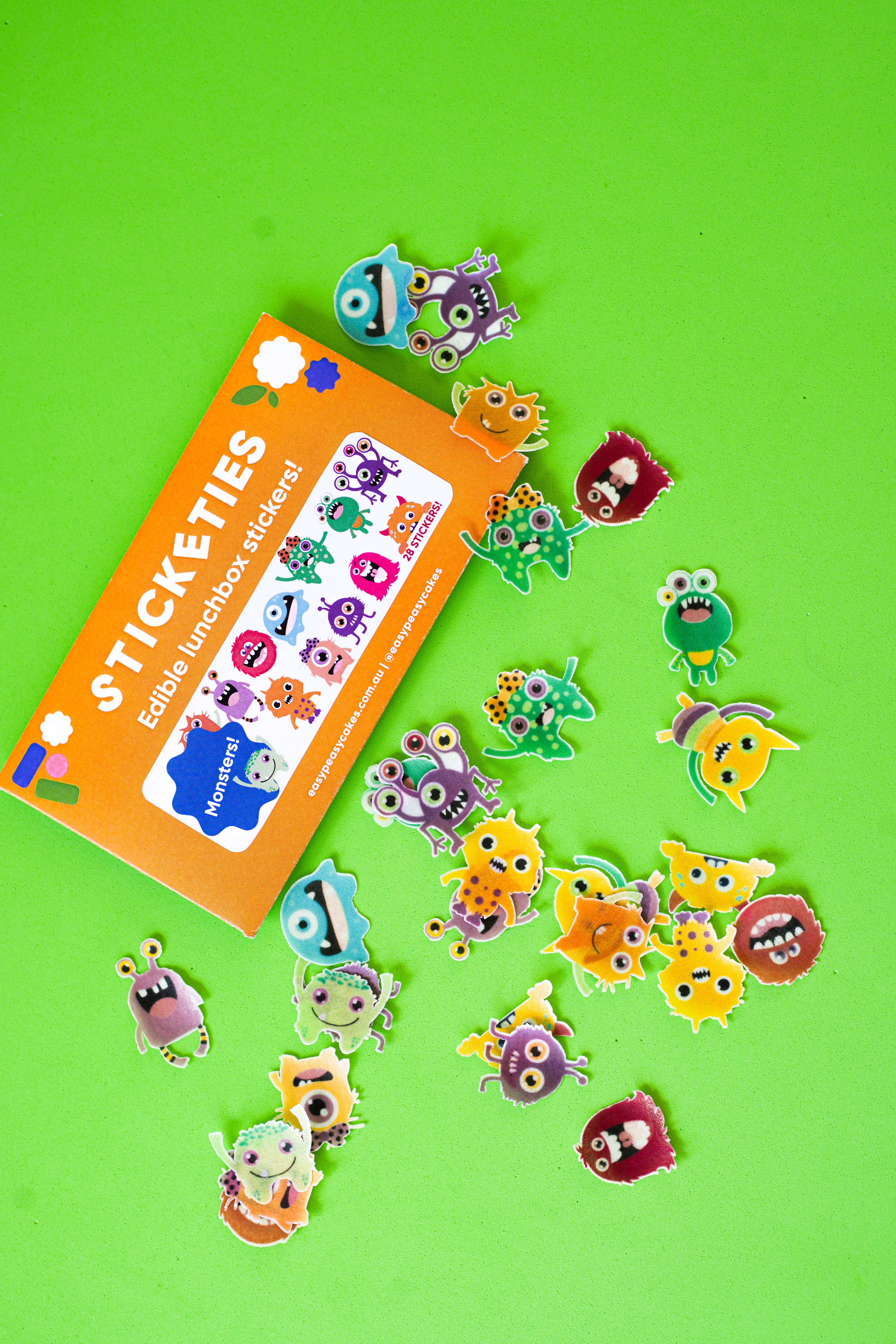 Easy Peasy Cakes - Wholesale Lunch bag/box – Kids - Monsterific Sticketies3