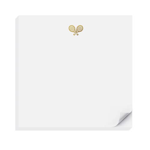 Inclosed Letterpress Co. - Wholesale Kladblok - Charmpad® voor tennis1