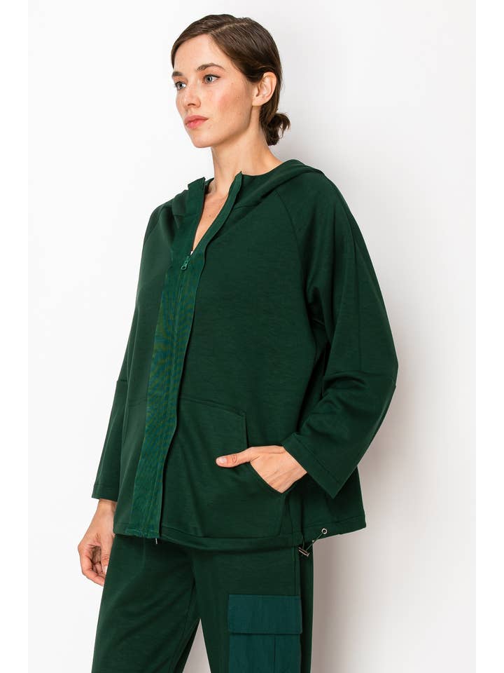 Joh Apparel - Vendita all'ingrosso Giacca - Donna - Giacca con cappuccio in maglia Kari Pointe23