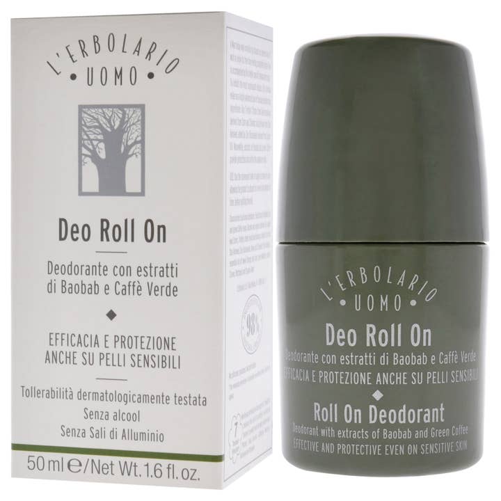Style Rule - Wholesale Deodorant - Men's - Uomo Roll On Deodorant by LErbolario for Men2