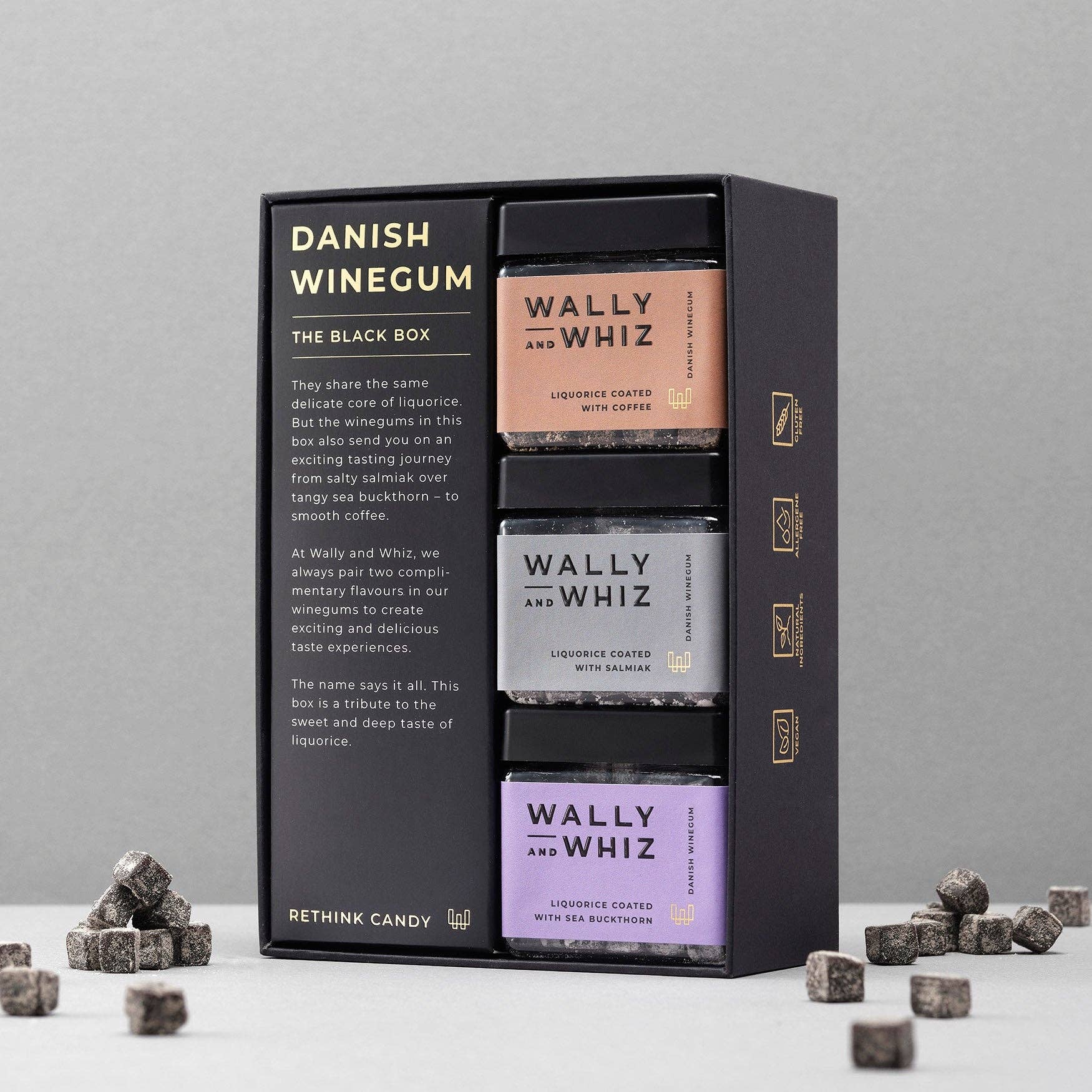 Wally and Whiz – wholesale Gelégodis – Den svarta lådan, 420g