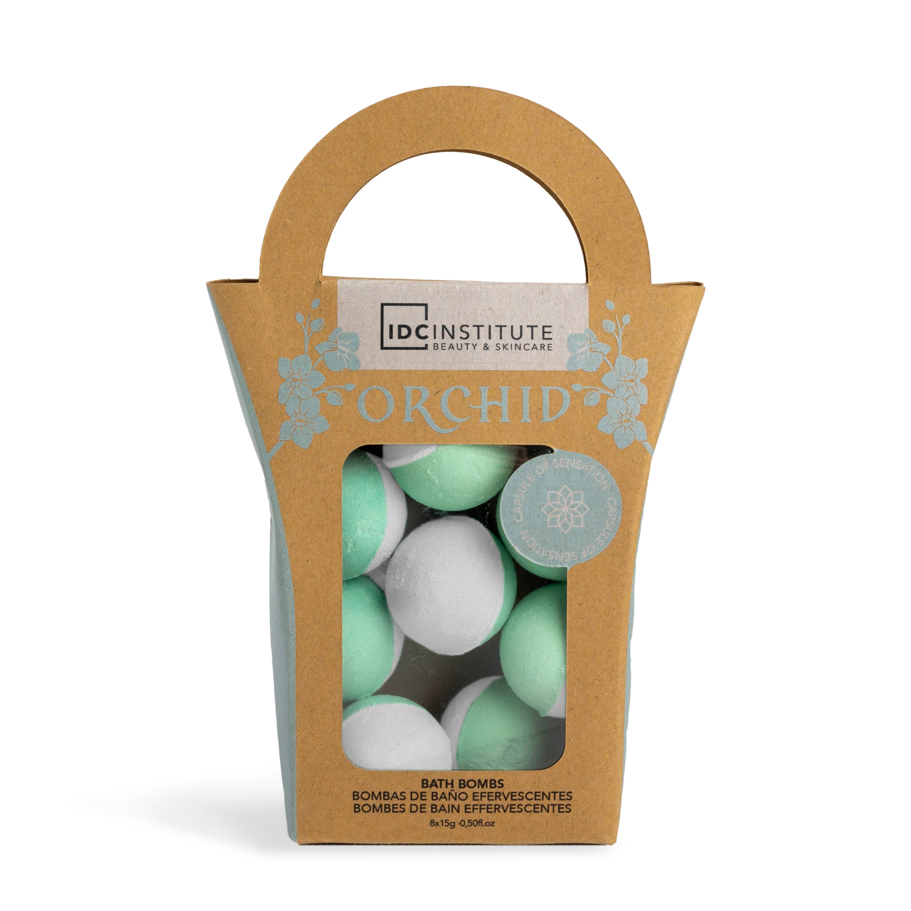 Kontiki - Wholesale Bath Bomb/Fizz - Pack 8 15g bath bombs - Zen - IDC INSTITUTE5