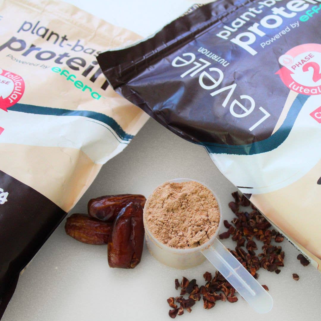 Levelle Nutrition - Wholesale Protein/Superfood Powder - Boom Chocolata Vegan Protein Phase 2 –12ct – SPECIAL BUY10